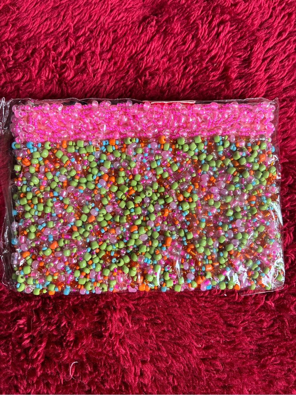 Erik and Mike beaded coin purse